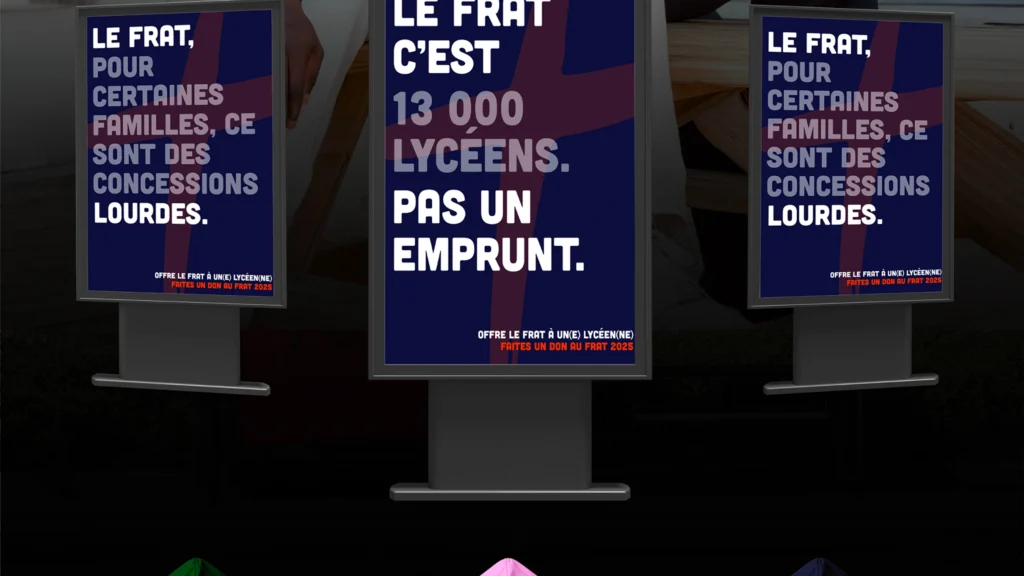 Le Frat c'est 13 000 Lycéens. Pas un emprunt.