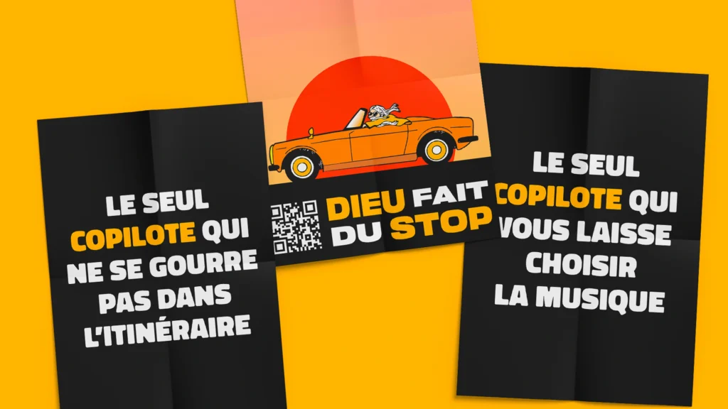 Le seul copilote qui ne se gourre pas dans l'itinéraire. Le seul copilote qui vous laisse choisir la musique.